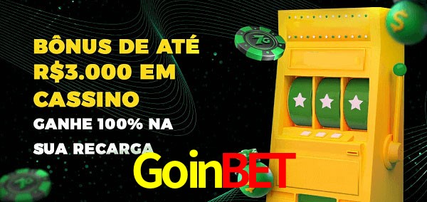 Goinbet melhor bônus de depósito