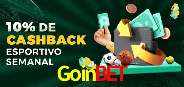 10% de bônus de cashback na Goinbet